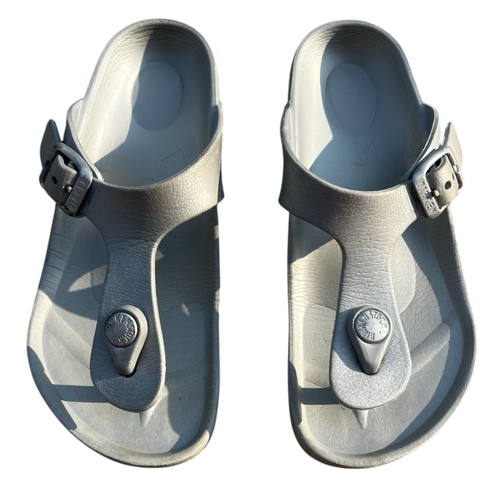 Birkenstock Kids Silver Sandals 2